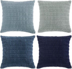 Fancy Homi 4 Packs Decorative Throw Pillow Covers - Image 8