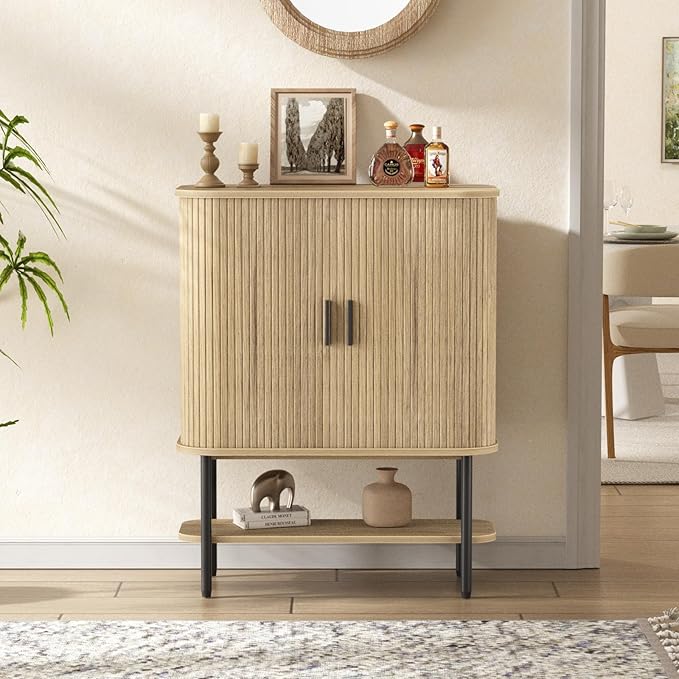 FiveWillowise Coffee Bar Cabinet - Image 3