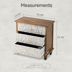 3 Drawer Farmhouse Dresser - Image 2