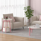 sthmec Small Round Side End Table - Image 5