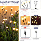 TONULAX Solar Garden Lights 8 Pack - Image 3