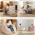 Bean Bag Chairs for Kids with Armrests, Comfy Kids Bean Bag Chair, Stuffed - Image 4