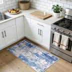 RELEANY Washable Area Rugs 2'x4' Non-Slip Modern Abstract Soft - Image 3