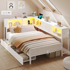 DICTAC Twin Corner Bed Frame by DICTAC