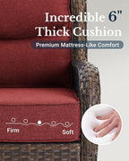 HILLGA Luxury High Back Patio Furniture Set - Image 4