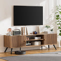 COMHOMA TV Stand for Living Room, Mid Century Modern Entertainment Center for by ComHoma