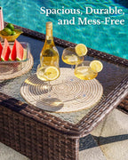 HILLGA 10-Piece Luxury Patio Furniture Set - Image 9