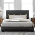 Allewie King Bed Frame Platform Bed by Allewie