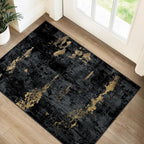 RELEANY Washable Area Rugs 2'x3' Non-Slip Modern Abstract Soft by RELEANY