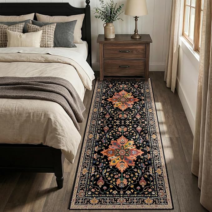 RELEANY Area Rugs 2'x6' Runner Rug Non Slip Washable by RELEANY
