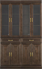 Crosley Furniture Stanton 2-Piece Glass Door Kitchen Storage Pantry Cabinet - Image 4