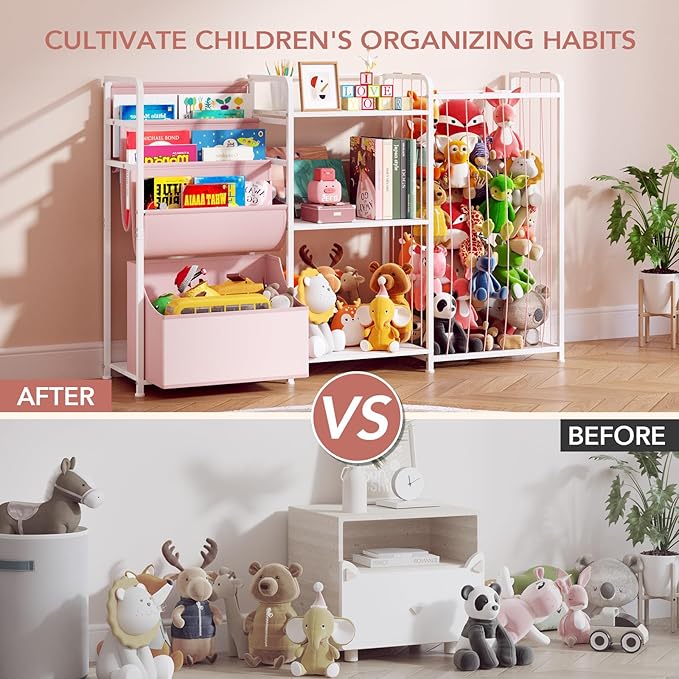 BBLIKE 3in1 Stuffed Animal Storage Organizer - Image 5