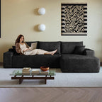 108" Sectional Couches for Living Room Cloud Couch Sofa - Image 8