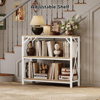 Homeiju Console Table 31.5" Width, 3-Tier Entryway Table - Image 7