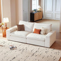Cloud Couch Sectional 81.1'' Oversized Modular Deep Seat Sofa Comfy White Cloud by VORTHIOHOME