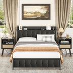 Lerliuo Rattan Nightstands Set of 2 - Image 2