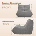 Bean Bag Chair Big Sofa Beanbag Chair - Image 2