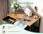 AODK Dresser for Bedroom with 4 Storage Drawers, Small Dressers Chest of - Image 6