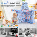 IFNOW Modular Kids Play Couch, Convertible & Washable Toddler Foam Couch Kids - Image 3