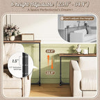 Huuger 110.2 Inch Behind Couch Table - Image 4