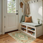 RELEANY Area Rugs 2'x4' Kitchen Rugs Entry Rug Small Rugs by RELEANY