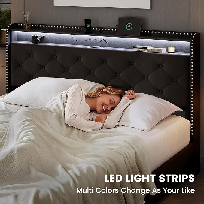 LARMACE Queen Size Bed Frame - Image 6