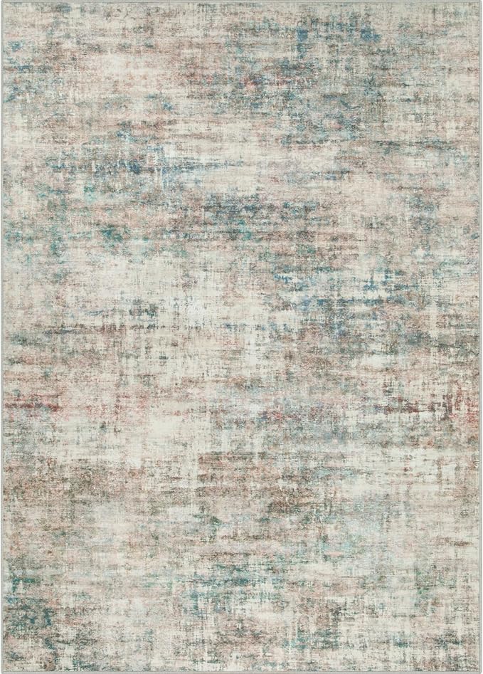 6x9 Area Rugs Washable Rug: Large Modern Abstract Living Room Rug Soft - Image 8