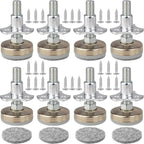 Heavy Duty Furniture Leveling Feet Adjustable Furniture Leg Levelers by Anwenk