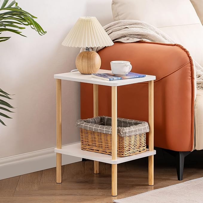 Apicizon 2 Tier End Table, Small Side Table - Image 7