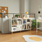 8-Cube Bookshelf 2 Tier Modern Bookcase - Image 4