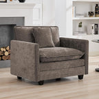 WUTUTUEE 41'' Modern Chenille Oversized Chair, Upholstered Accent Living Room by WUTUTUEE