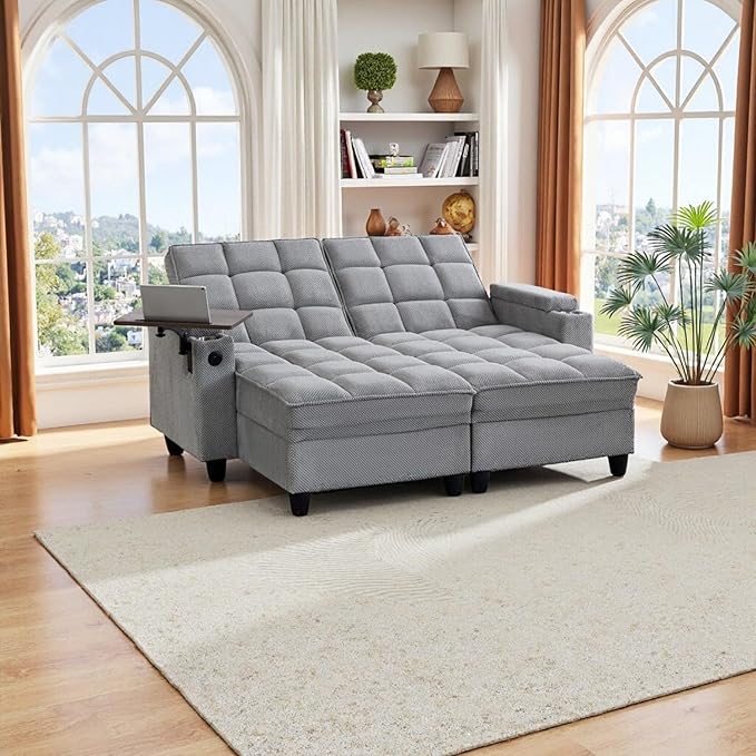 70.9'' Double Chaise Lounge by Unknown