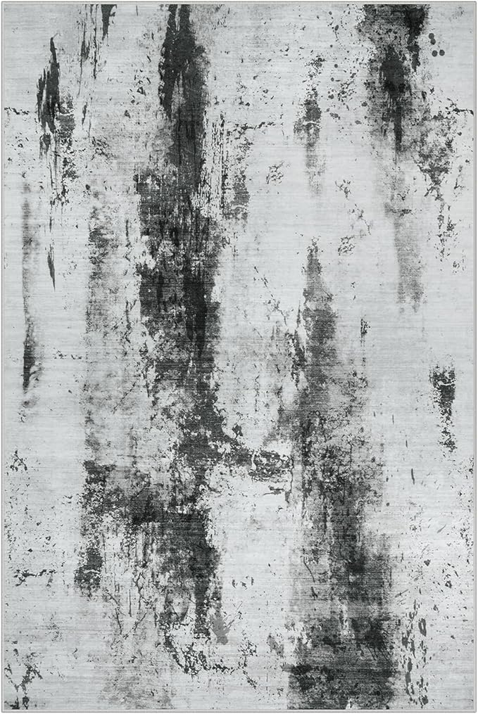 6x9 Area Rugs Washable Rug: Large Modern Abstract Living Room Rug Soft - Image 2