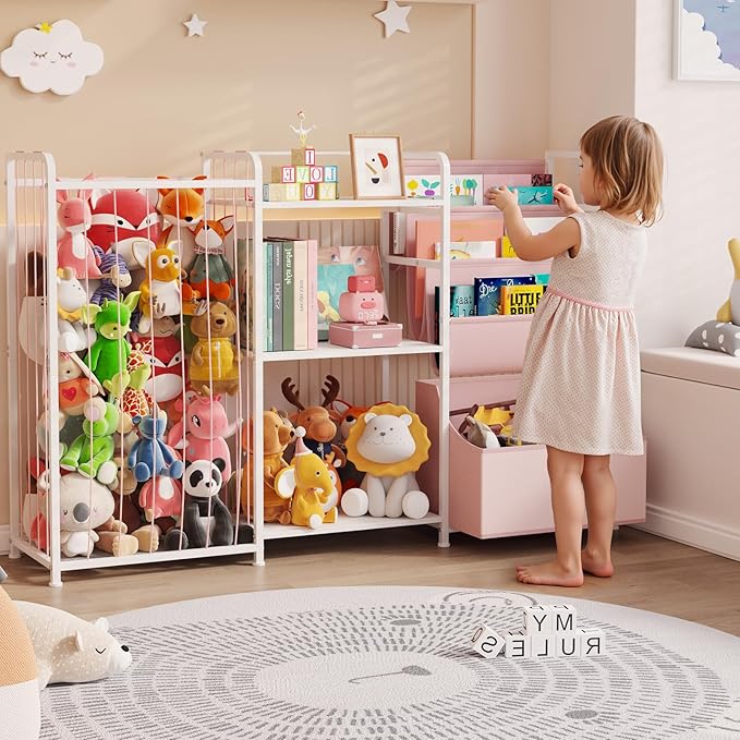 BBLIKE 3in1 Stuffed Animal Storage Organizer - Image 6