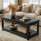 Homieasy 43.3” Rectangular Coffee Table by Homieasy