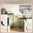 Huuger 78.7 Inch Behind Couch Table - Image 4