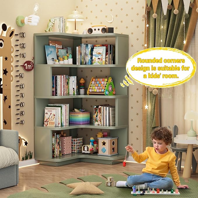 Armocity Corner Book Shelf - Image 5