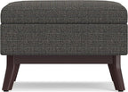 SIMPLIHOME Owen Coffee Table Storage Ottoman - Image 6