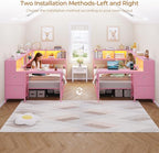 DICTAC Corner Twin Bed Frame - Image 9
