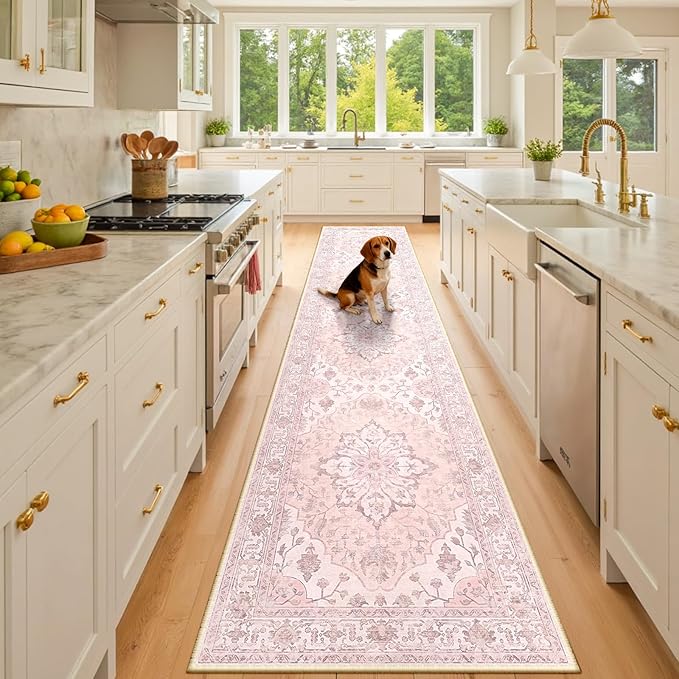 RELEANY Area Rugs 3'x10' Runner Rug Non Slip Washable by RELEANY