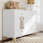 Storkcraft California 6-Drawer Double Dresser - Image 2