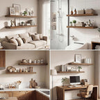 Dreamland 40 Inches Floating Shelves - Image 7