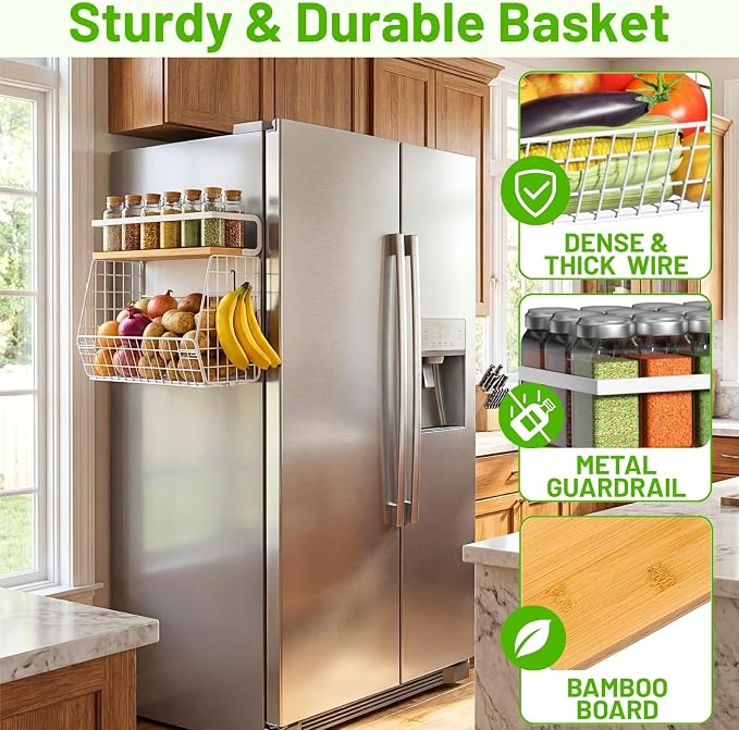 Ofiray-home Magnetic Fridge Shelf - Image 2