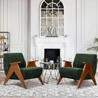 Home Accent Chair Mid Century Modern Accent Chair - Image 8