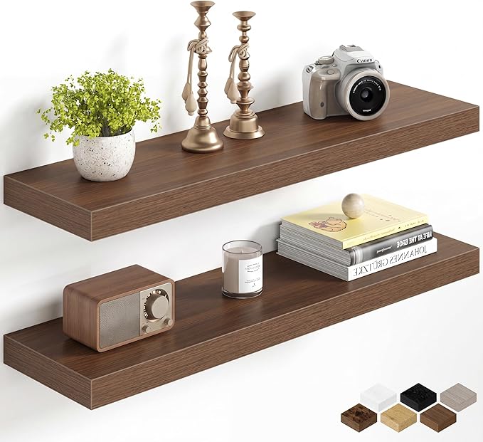 Fun Memories 30Inch Floating Shelves by FunMemories