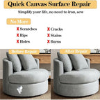 Canvas Repair Patch 8 x12 Inch, Self-Adhesive Waterproof Linen Repair Patches - Image 4