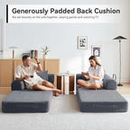 Sofa Bed, Corduroy Sleeper Sofa Bed - Image 3