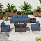 ALAULM 7 Pieces Patio Furniture Set by ALAULM