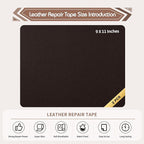 KING MOUNTAIN Leather Repair Patch, 2 Packs 9 x 11 Inches self Adhesive Leather - Image 4