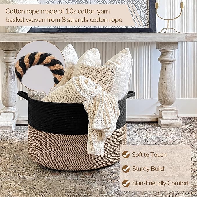INDRESSME Large Storage Baskets - Image 2